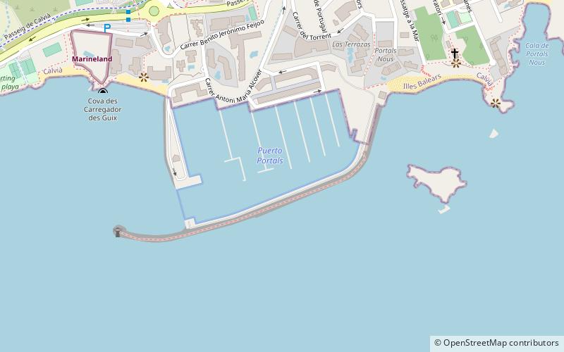 Puerto Portals location map