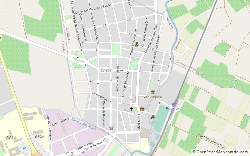 Rocafort location map