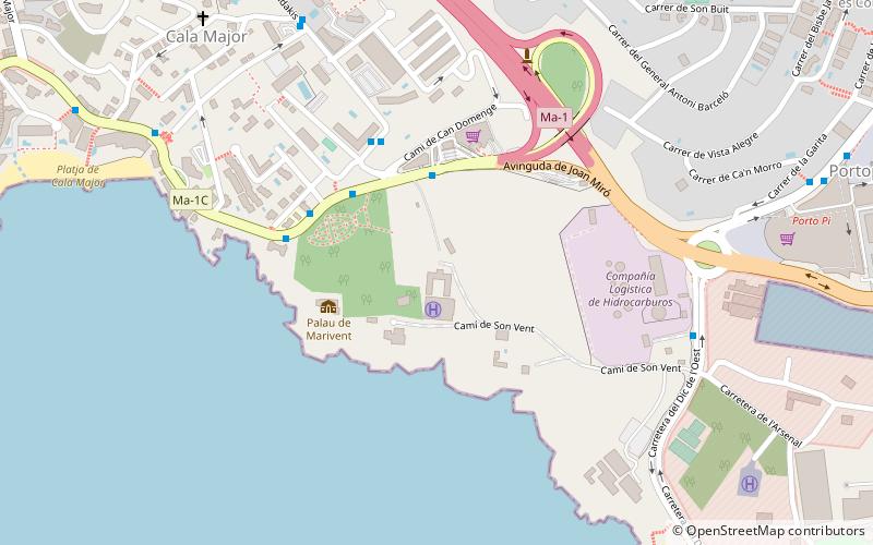 palais de marivent palma location map