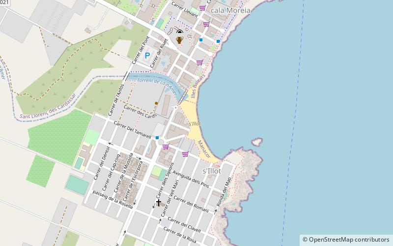 sillot majorca location map