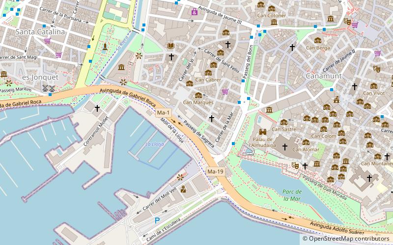 Llotja de Palma location map