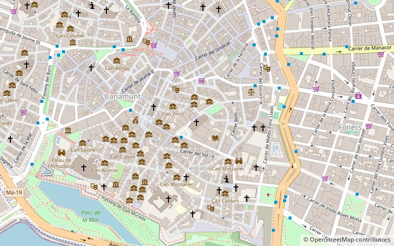 Saint-François de Palma location map