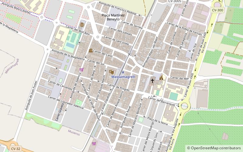 masamagrell valencia location map