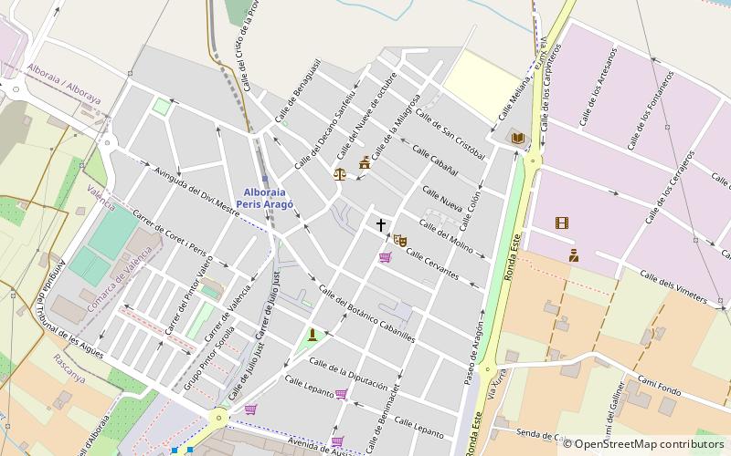 Alboraya location map