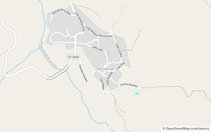 Hontanar location map