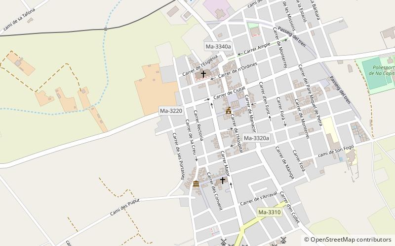 Petra location map