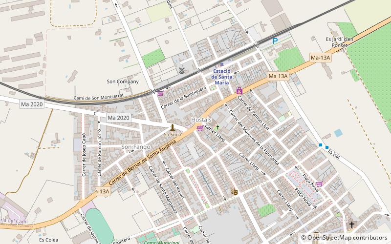 plaça dels Hostals location map