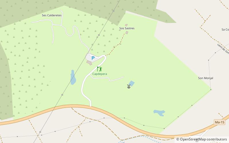 Capdepera location map