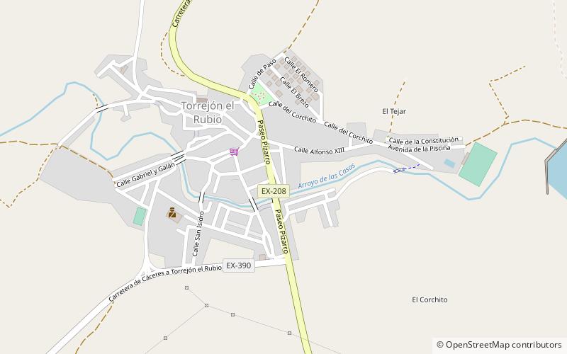 torrejon el rubio location map