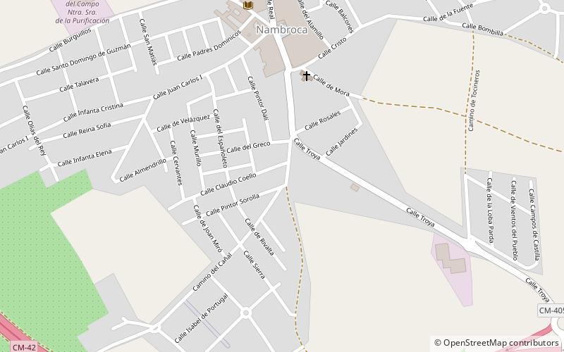 Nambroca location map
