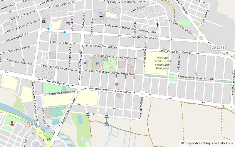 La Llosa location map