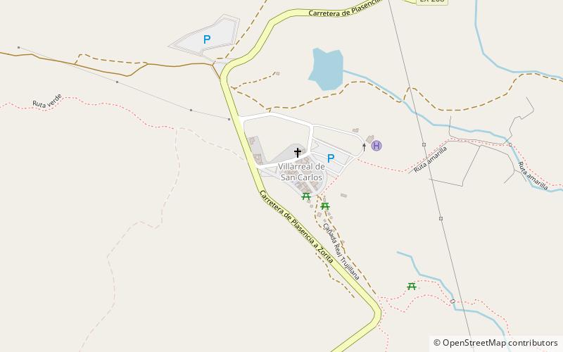 parque nacional de monfrague location map
