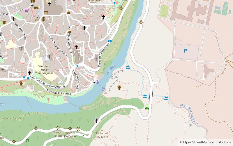 cerro del bu toledo location map