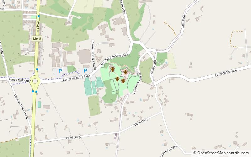 Trepuco location map