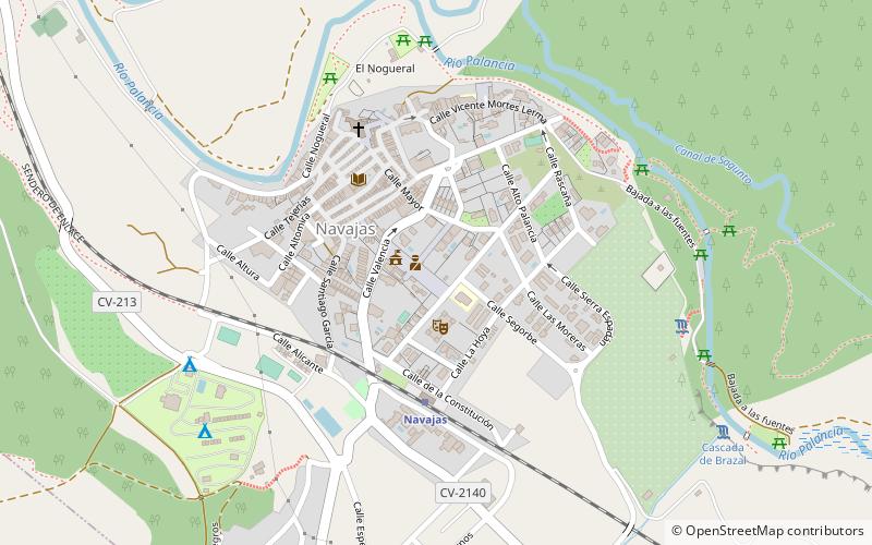 navajas location map
