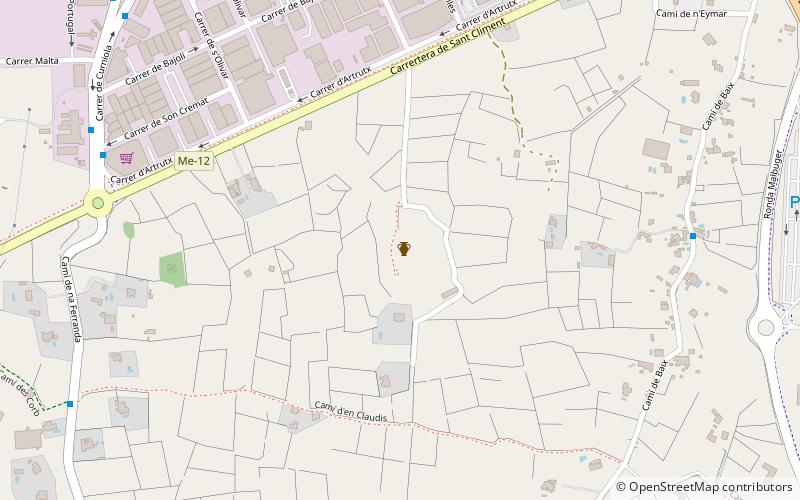 Sa Cudia Cremada location map