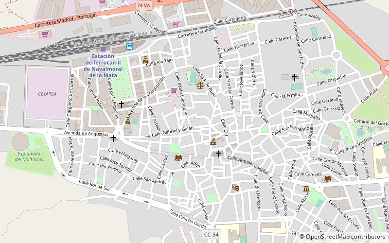 Navalmoral de la Mata location map