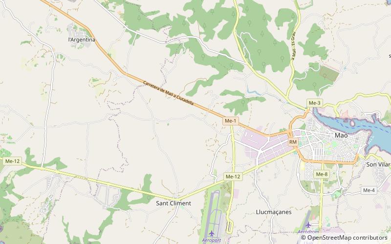 Taula location map