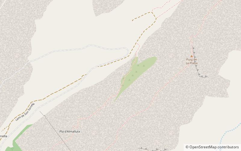 Masanella location map