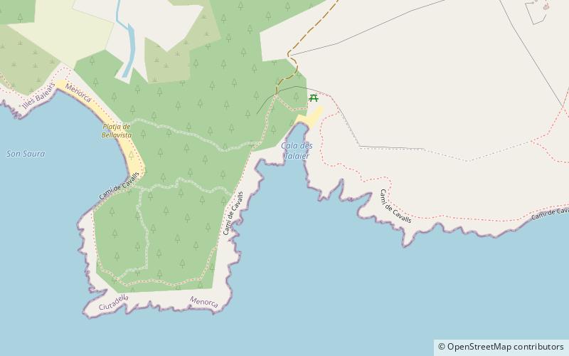 es Talaier location map