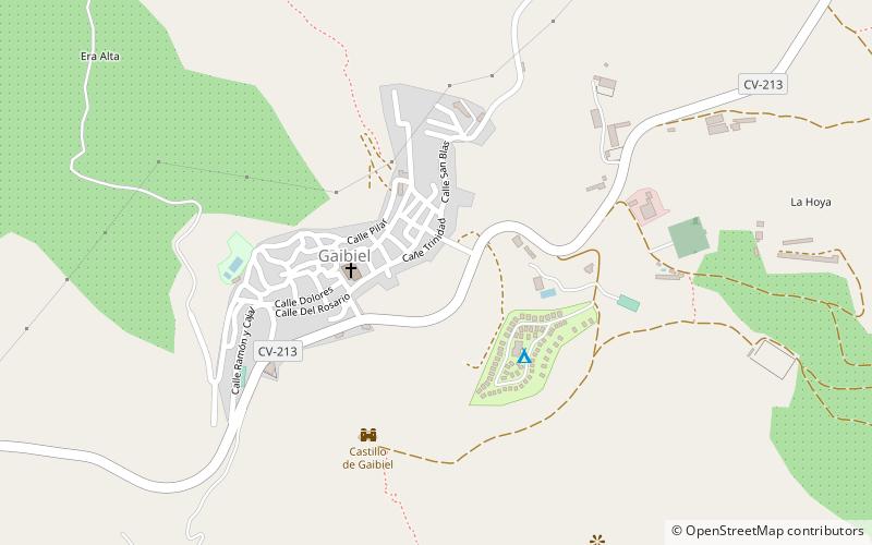 Gaibiel location map