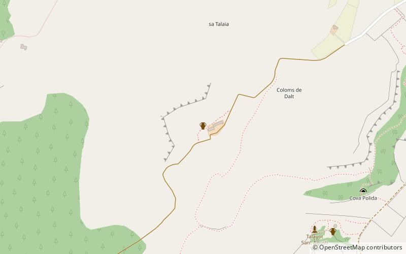 Es Galliner de Madona location map