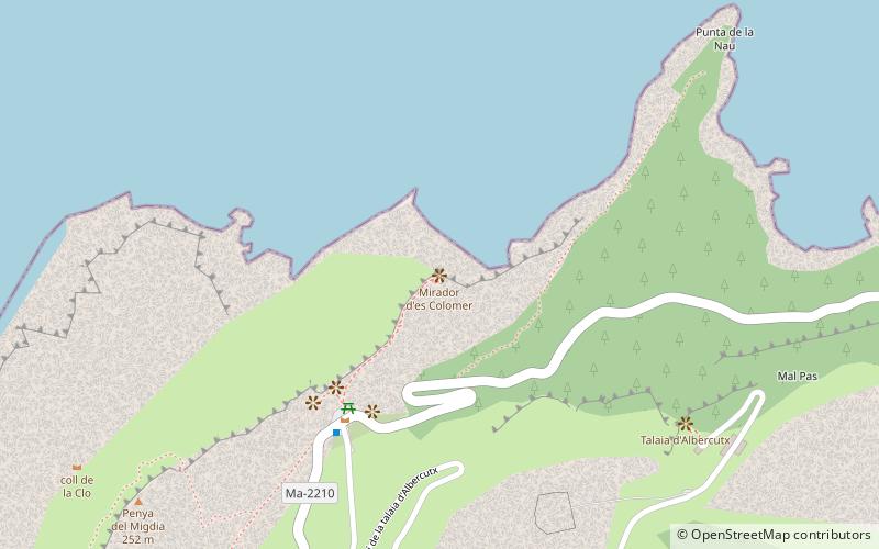 mirador des colomer port de pollenca location map