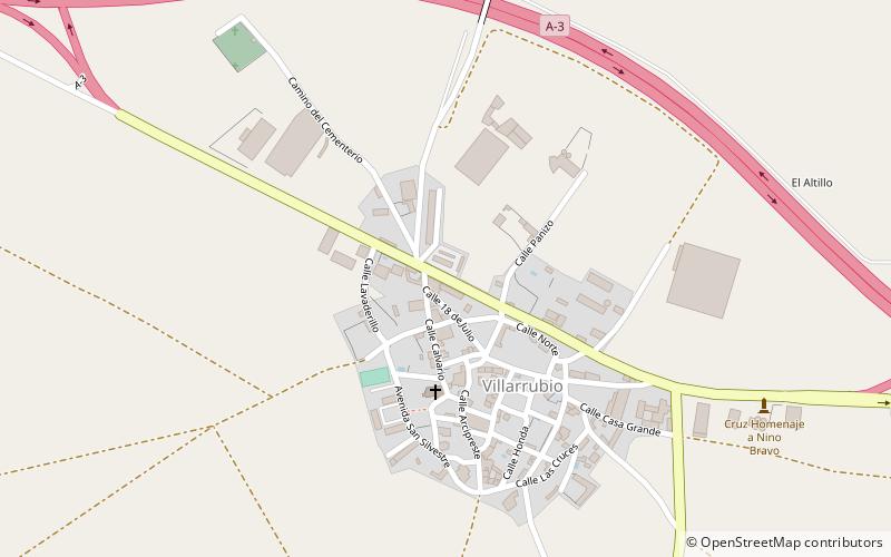 Villarrubio location map