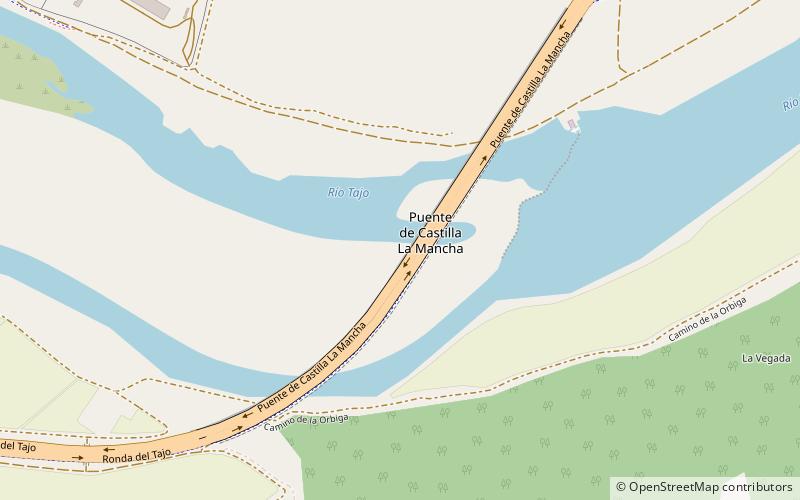 Castilla–La Mancha Bridge location map