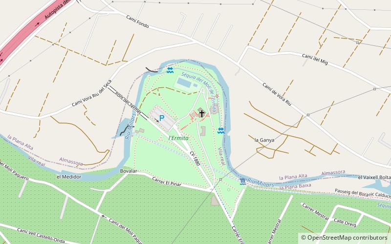 Puente de Santa Quiteria location map