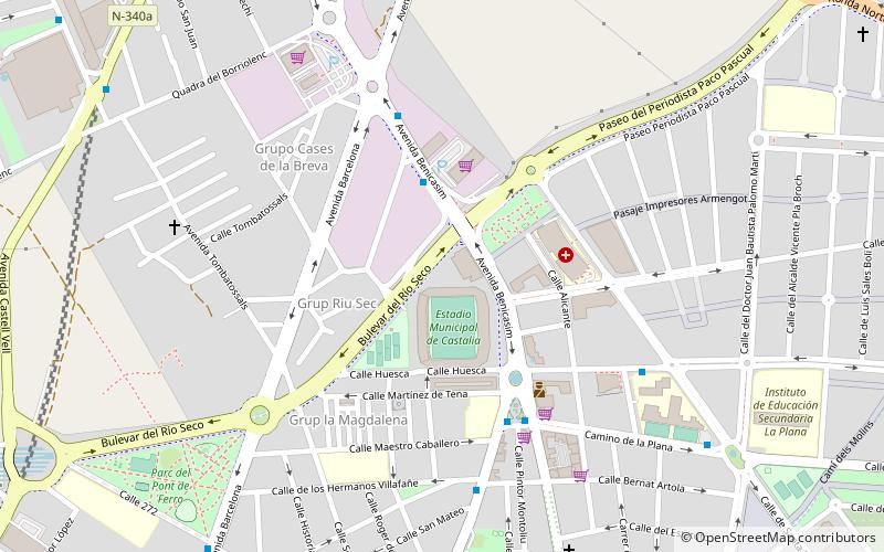 Stade de Castàlia location map