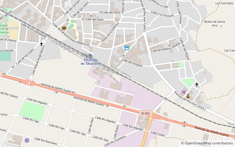 Tarancón location map