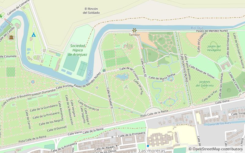 estanque de los chinescos aranjuez location map