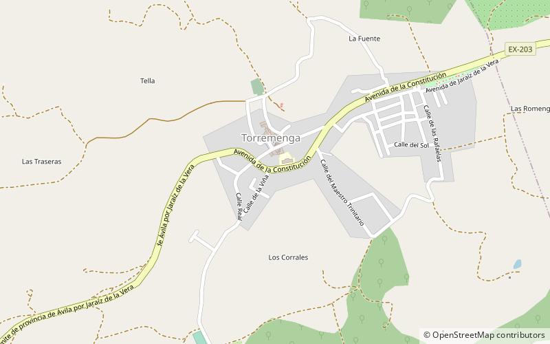 Torremenga location map