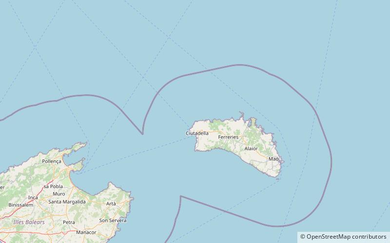 Faro de Punta Nati location map