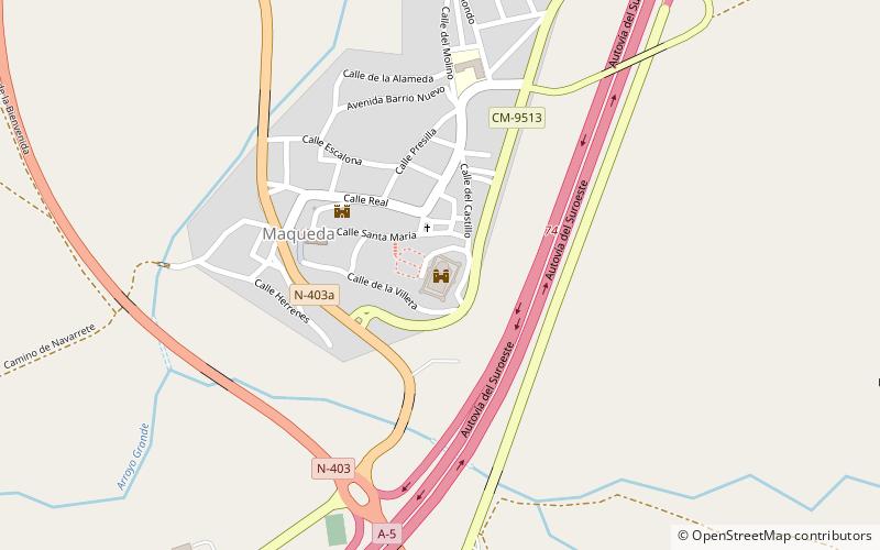 Castillo de la Vela location map