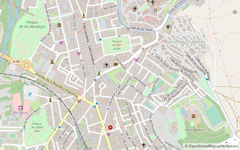 Diputación de Cuenca location map