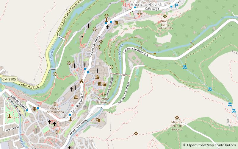 Puente de San Pablo location map