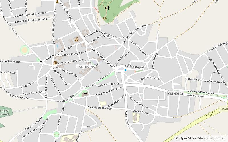 Monumento del Quijote location map