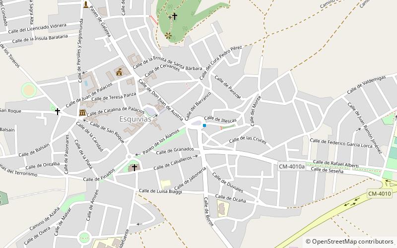 Monumento a Miguel de Cervantes location map