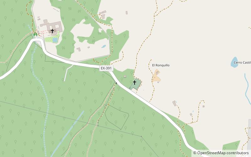 Deutscher Soldatenfriedhof Cuacos de Yuste location map