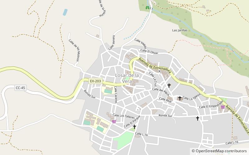 Ayuntamiento de Losar de la Vera location map