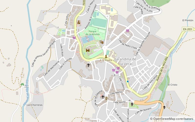 Jarandilla de la Vera location map