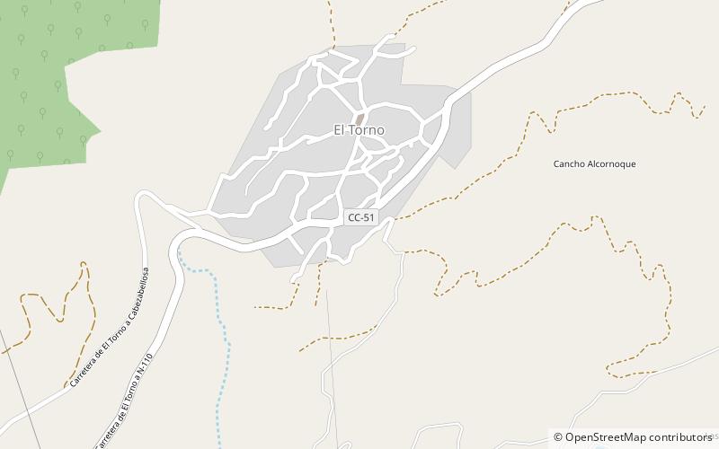 El Torno location map