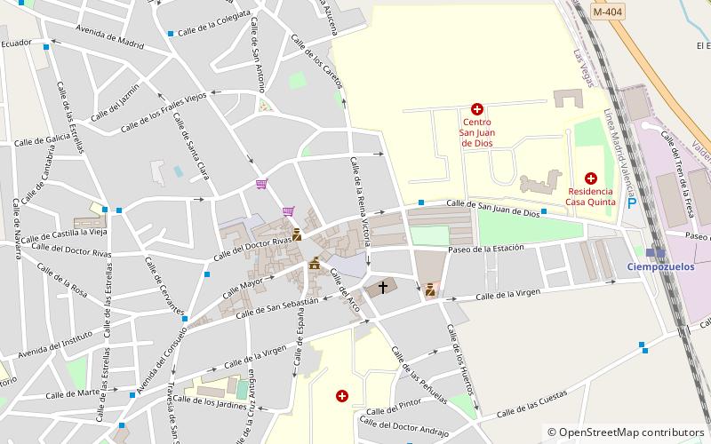 Ciempozuelos location map
