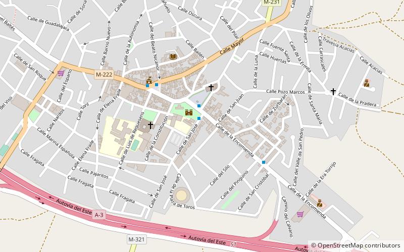 Villarejo de Salvanés location map