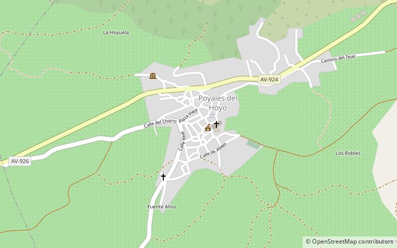 Poyales del Hoyo location map