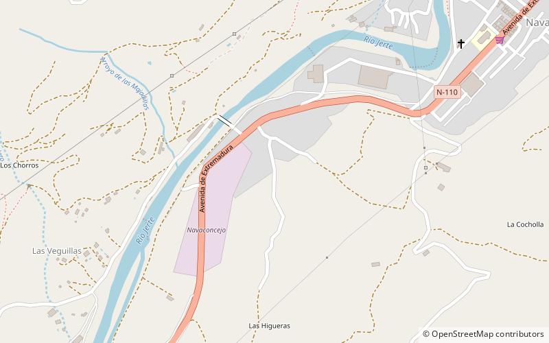 Navaconcejo location map