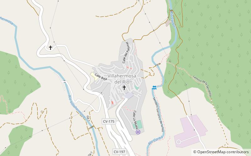 Villahermosa del Río location map