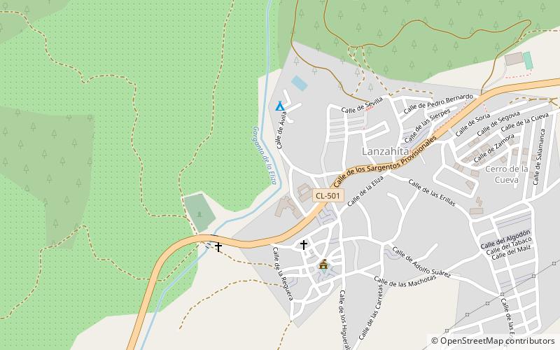 Lanzahíta location map